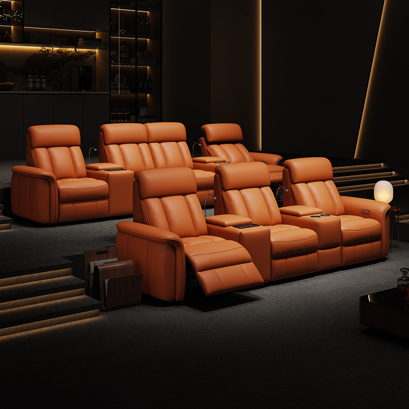 Home Cinema Recliners - Juego de muebles reclinables para cine