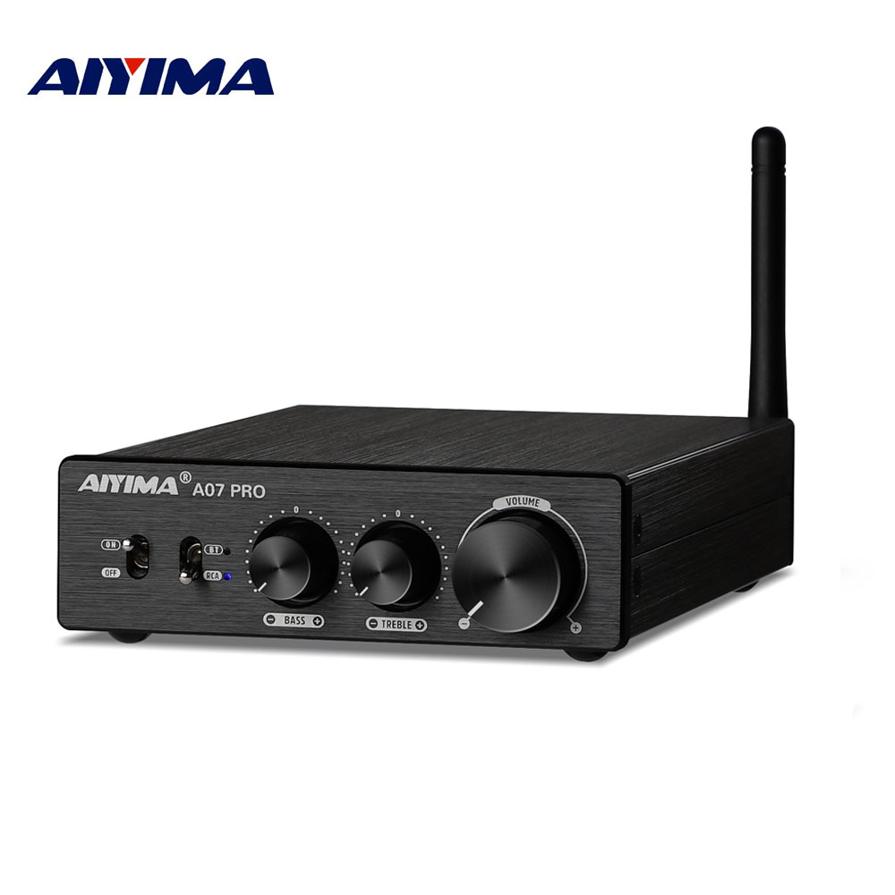 Home Cinema Receiver - AIYIMA A07 PRO amplificador Bluetooth TPA3255