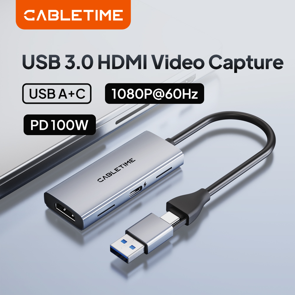 Home Cinema Usb - CABLETIME USB 3,0 HDMI tarjeta de