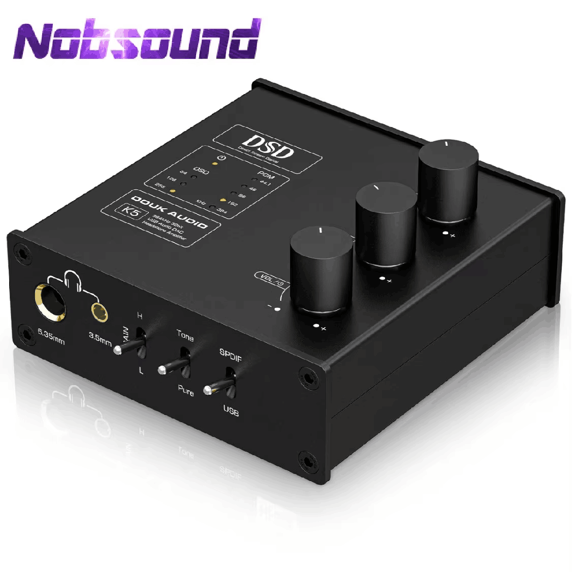 Home Cinema Receiver - Nobsound K5 Mini ESS9038Q2M USB DAC