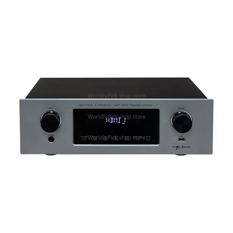 Home Cinema Receiver - Receptor amplificador de Karaoke para cine