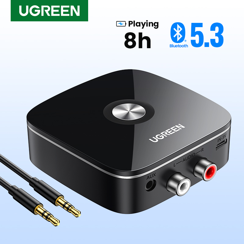 Home Cinema Receiver - UGREEN-Adaptador de receptor Bluetooth AUX RCA