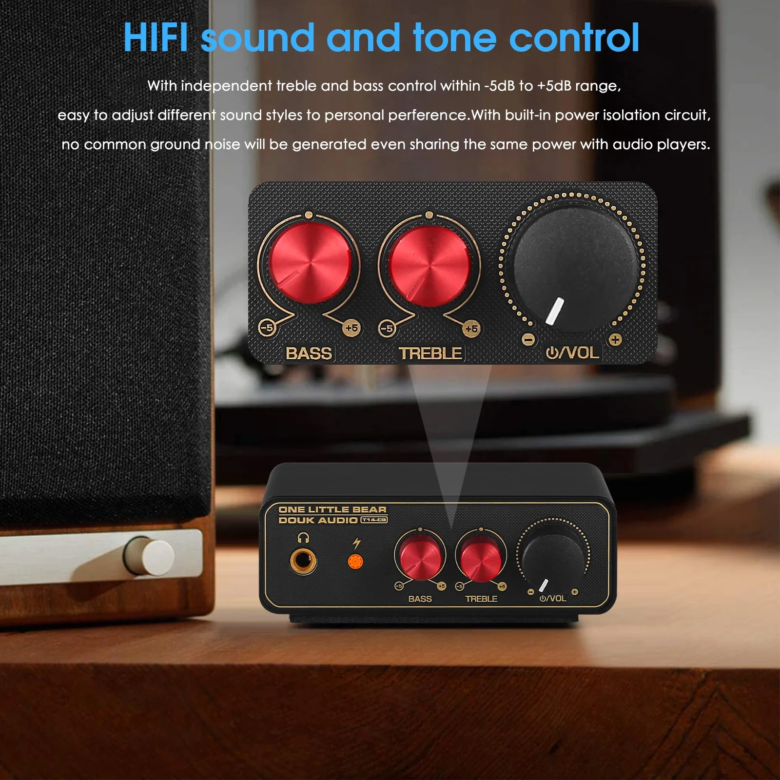 Douk-T14-EQ de Audio estéreo R - Home Cinema Receiver reseña y precio