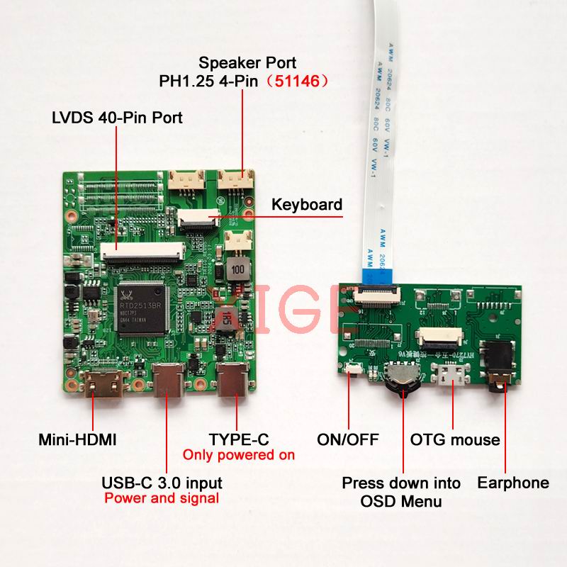 Placa controladora LVDS de 40  - Home Cinema Usb reseña y precio