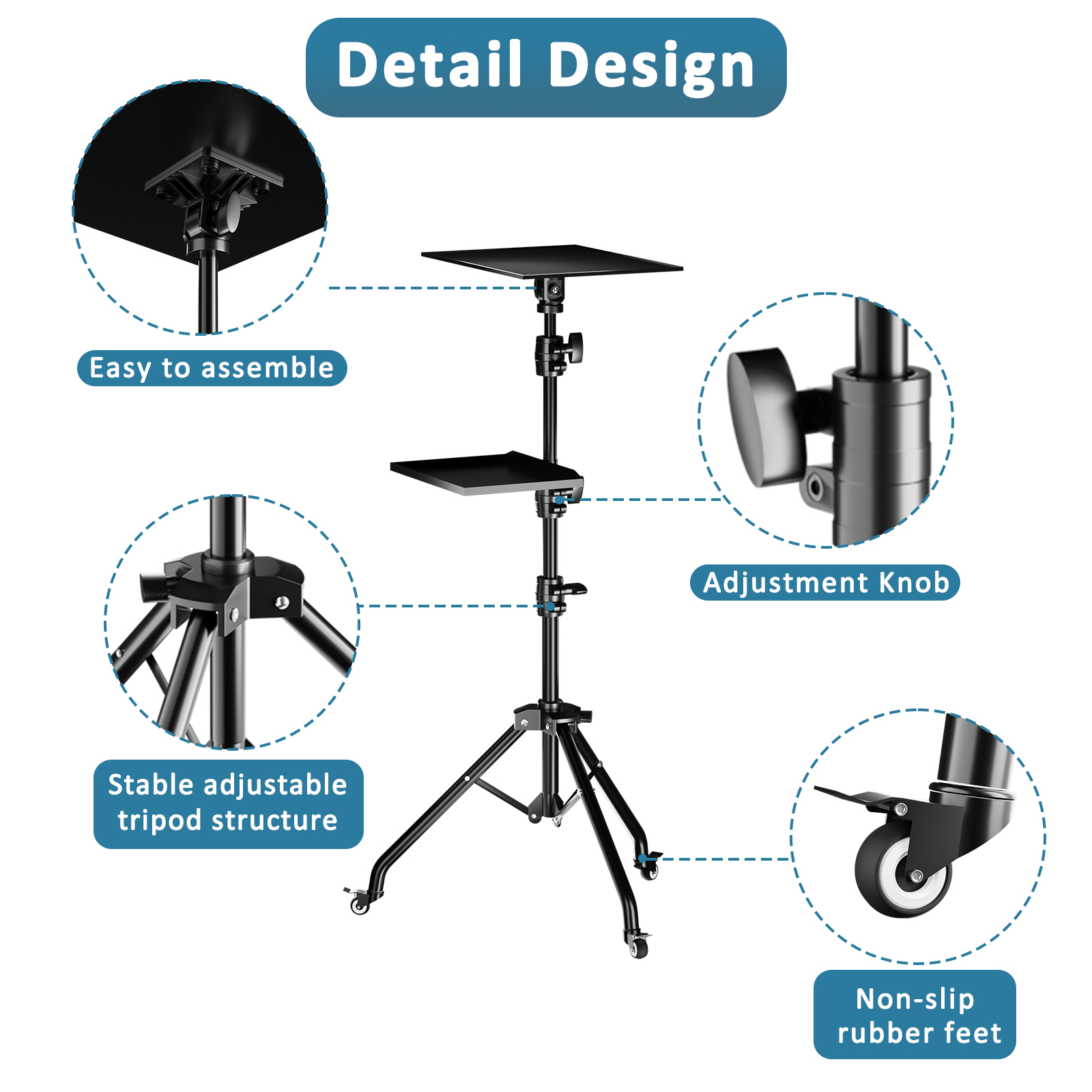 Trípode para Proyector SH - So - Projector Tripod Stand reseña y precio