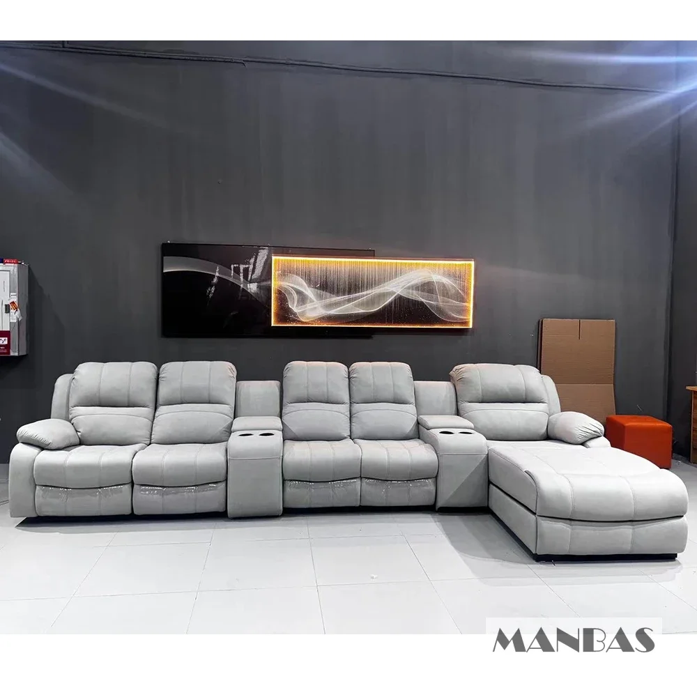 Sofá Reclinable Eléctrico Manu - Home Cinema Recliners reseña y precio