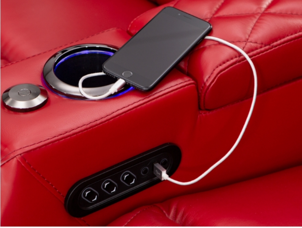 Asientos eléctricos personaliz - Home Cinema Recliners reseña y precio