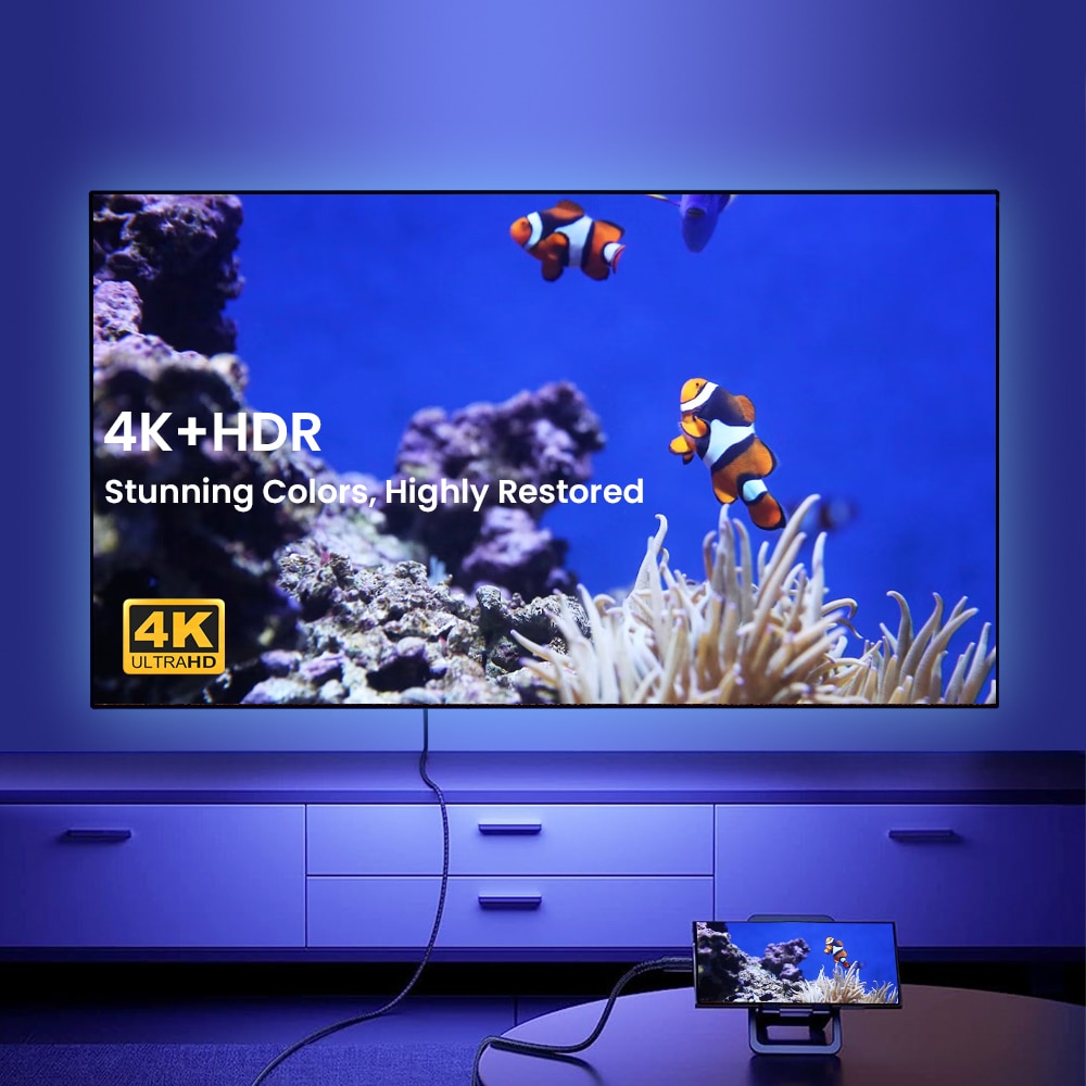 NIERBO Cable USB C a HDMI 6,6  - Home Cinema Usb reseña y precio