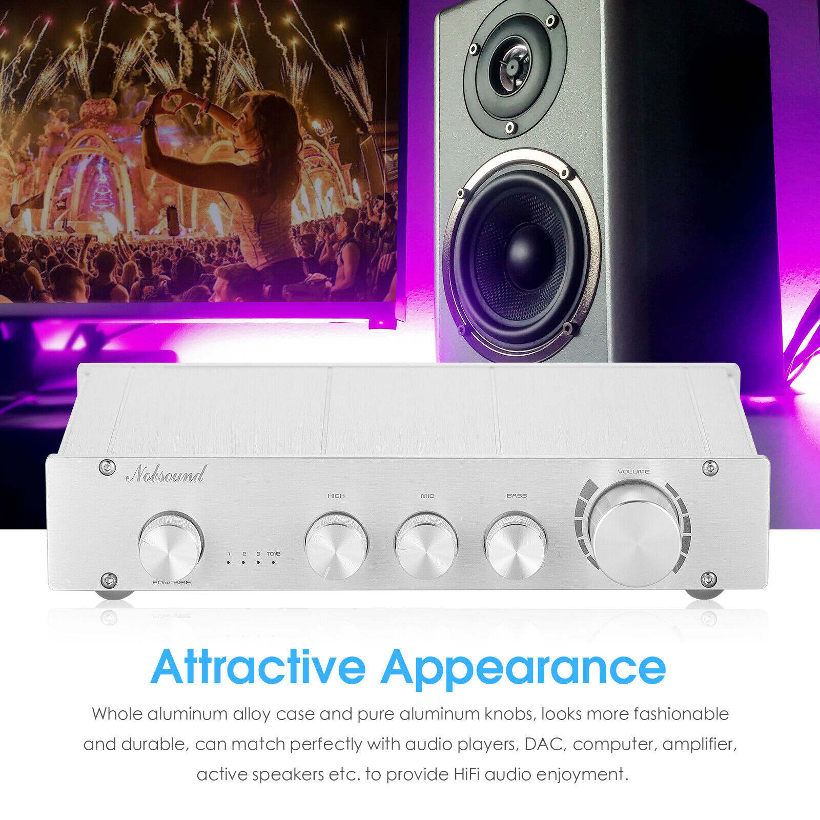 Preamplificador estéreo digita - Home Cinema Receiver reseña y precio