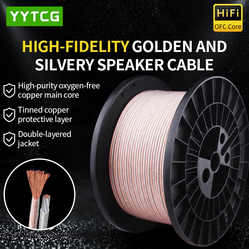 YYTCG DIY Cable de Audio HIFI  - Home Cinema Sound System reseña y precio