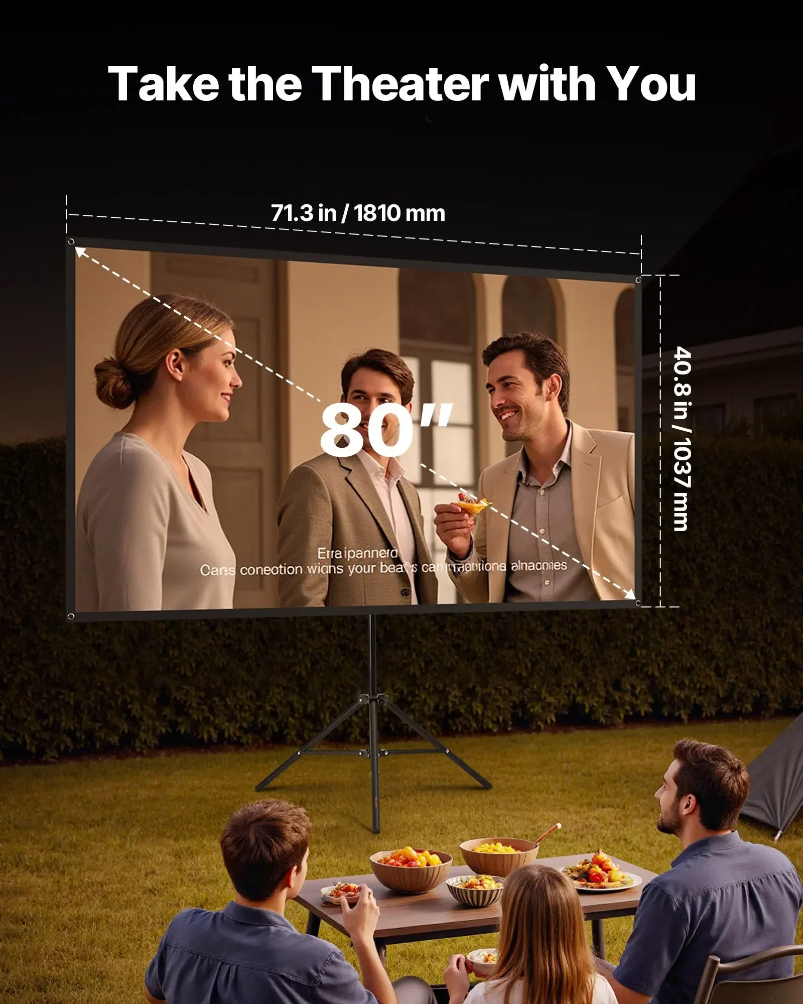 Pantalla de Proyección con Trí - Projector Tripod Stand reseña y precio