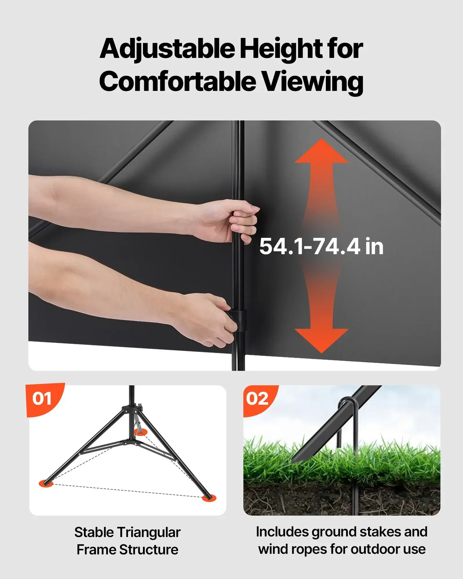 Pantalla de Proyección con Trí - Projector Tripod Stand reseña y precio