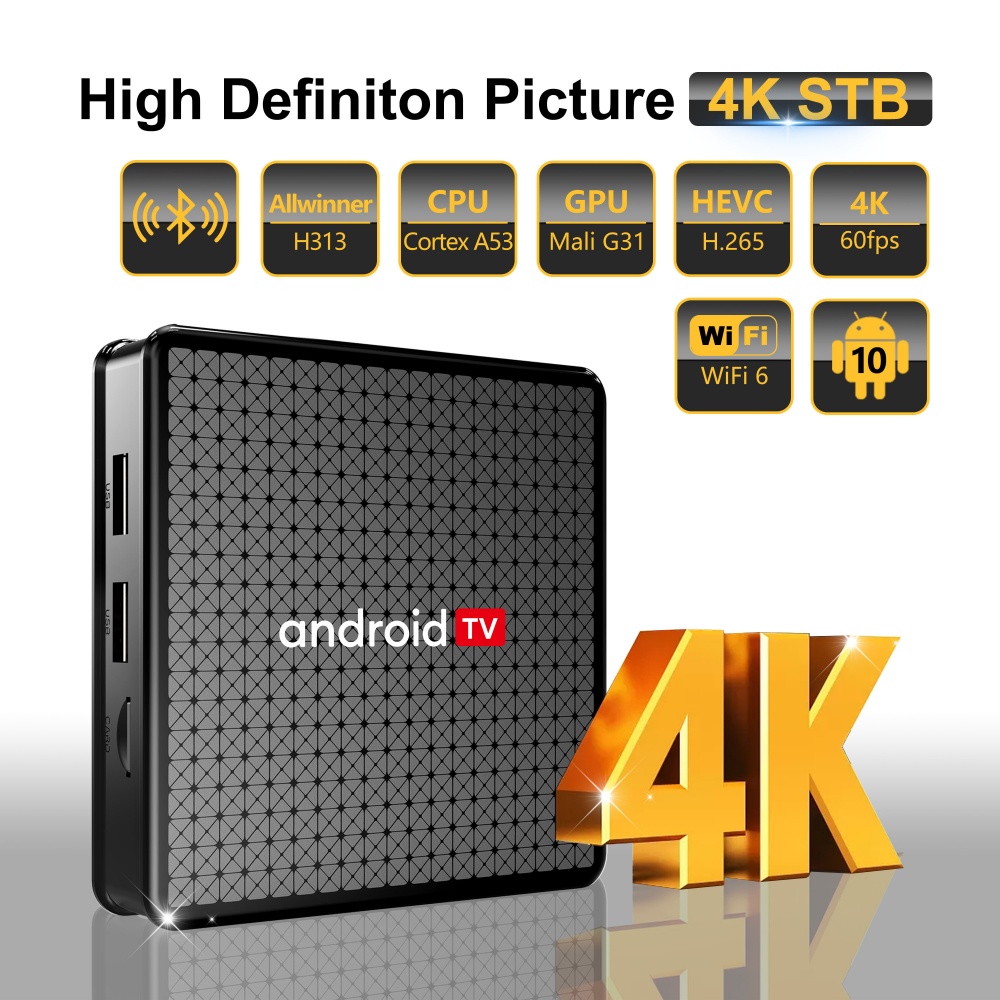 Wudung X5 TV Box AndroidTV All - Netflix Home Cinema reseña y precio