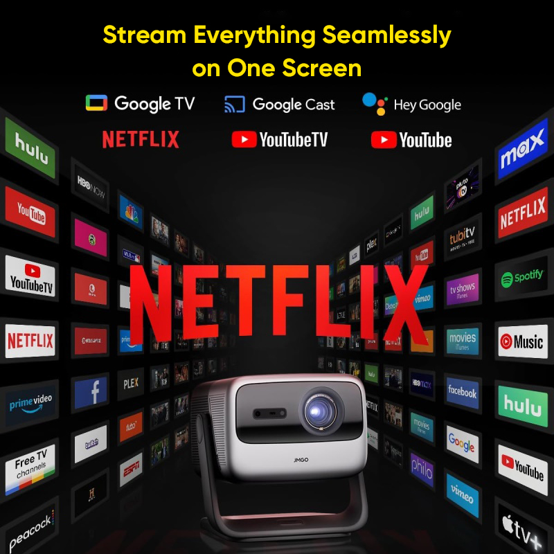 Proyector JMGO N1S Ultimate 4K - Netflix Home Cinema reseña y precio