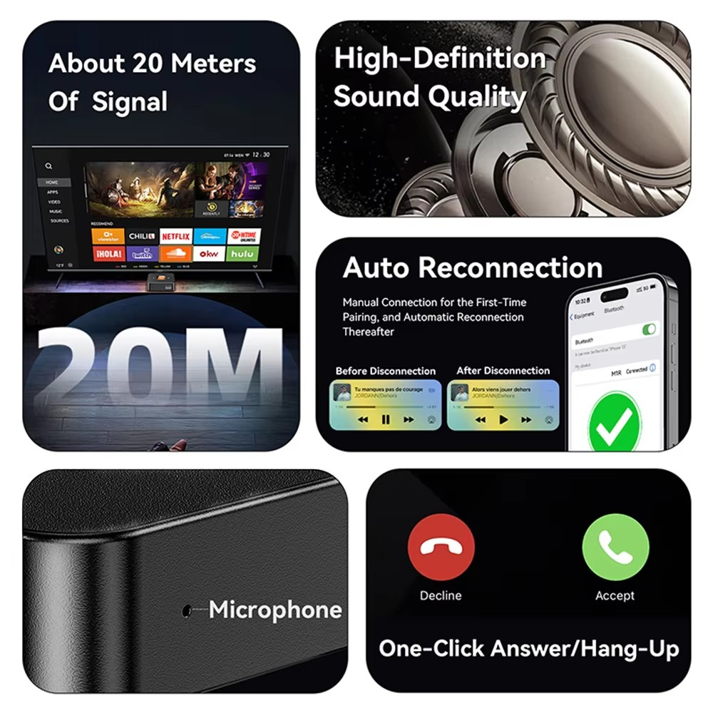 Receptor Bluetooth 6,0, conect - Home Cinema Receiver reseña y precio