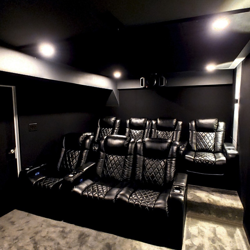 Juego de sofás reclinables elé - Home Cinema Recliners reseña y precio