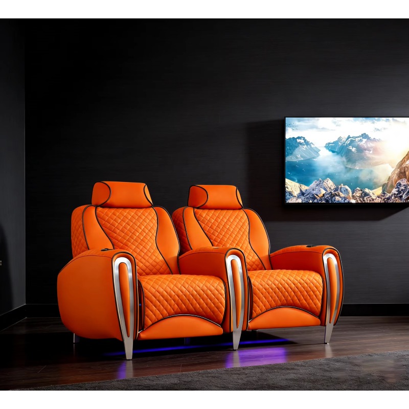 Sofá de Cine en Casa Eléctrico - Home Cinema Recliners reseña y precio