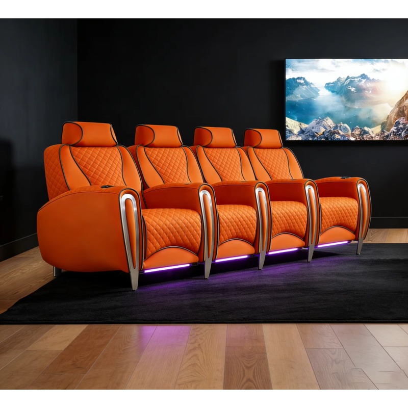 Sofá de Cine en Casa Eléctrico - Home Cinema Recliners reseña y precio