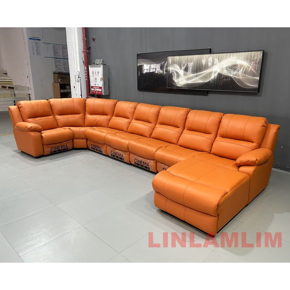 Sofá reclinable seccional de g - Home Cinema Recliners reseña y precio
