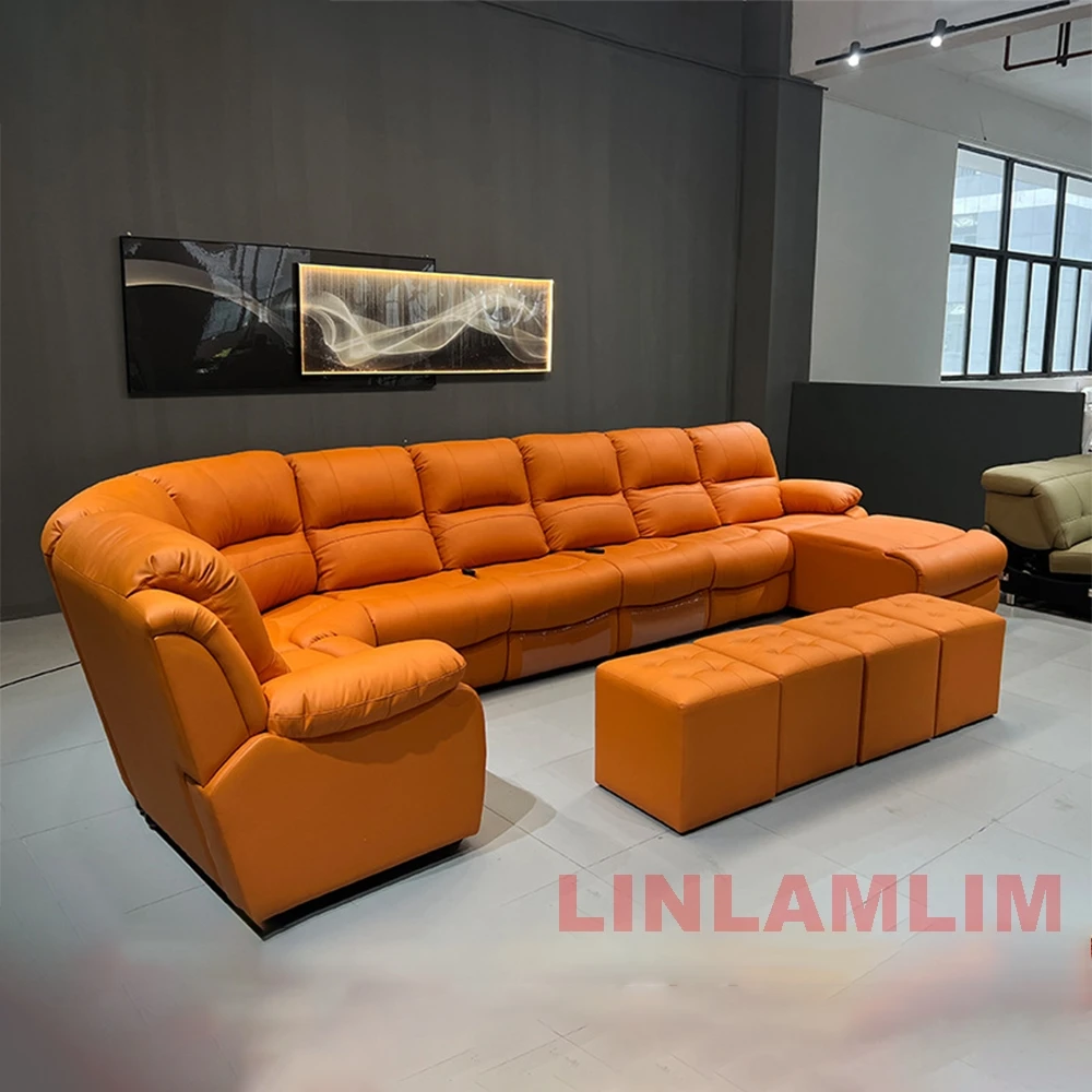 Sofá reclinable seccional de g - Home Cinema Recliners reseña y precio
