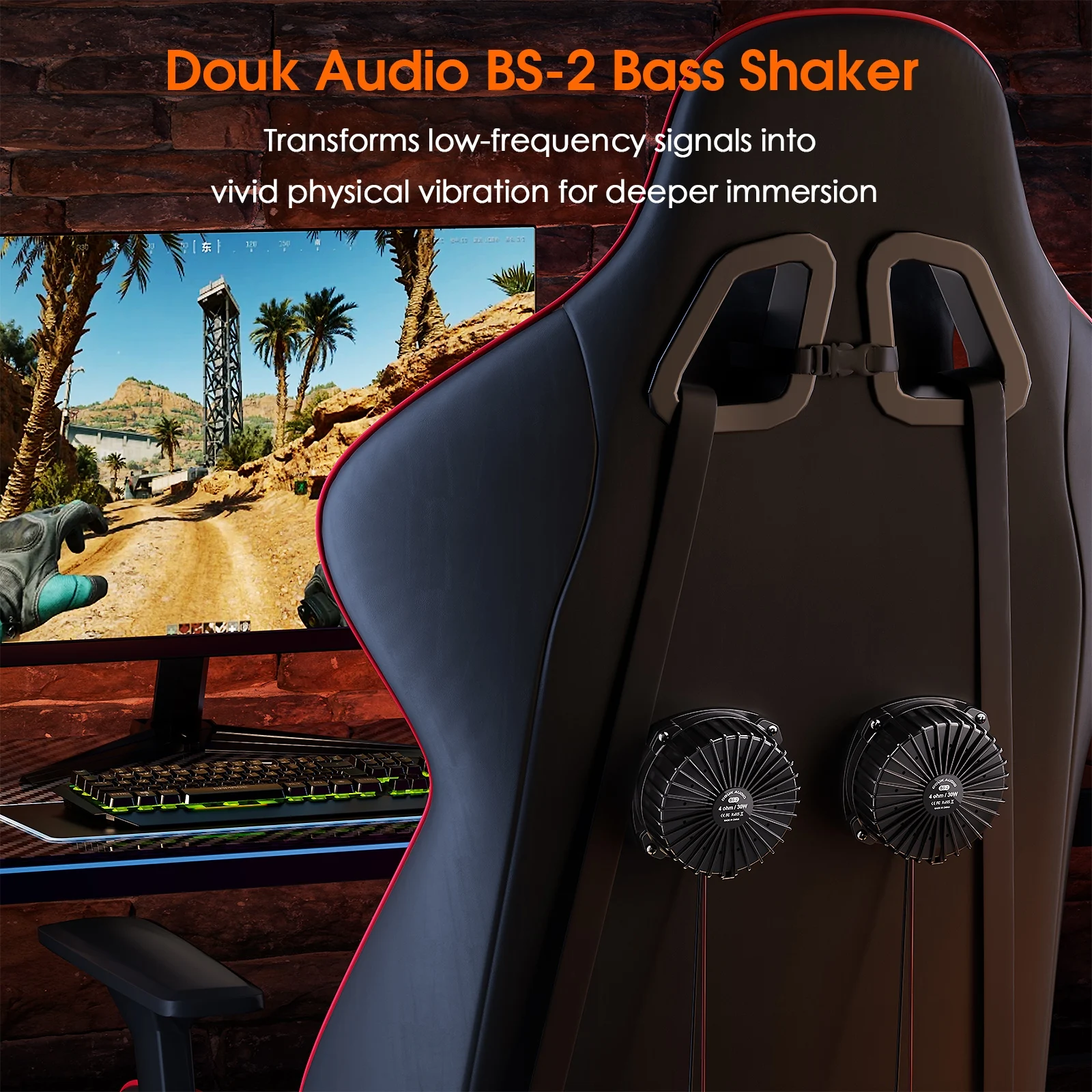 Douk Audio BS-2 30W 4Ω Vibrado - Home Cinema Speakers reseña y precio