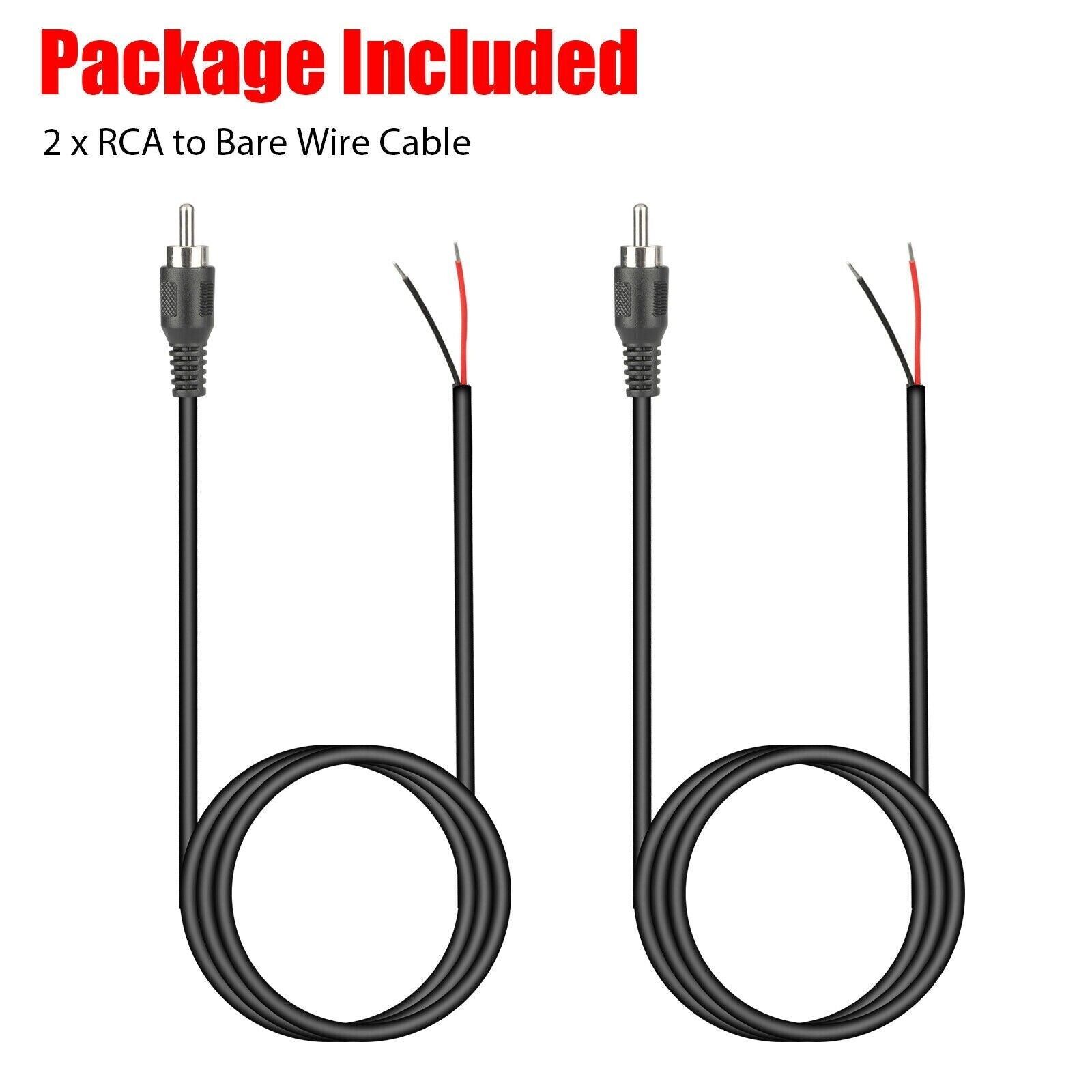 Paquete de 2 cables de audio R - Home Cinema Sound System reseña y precio