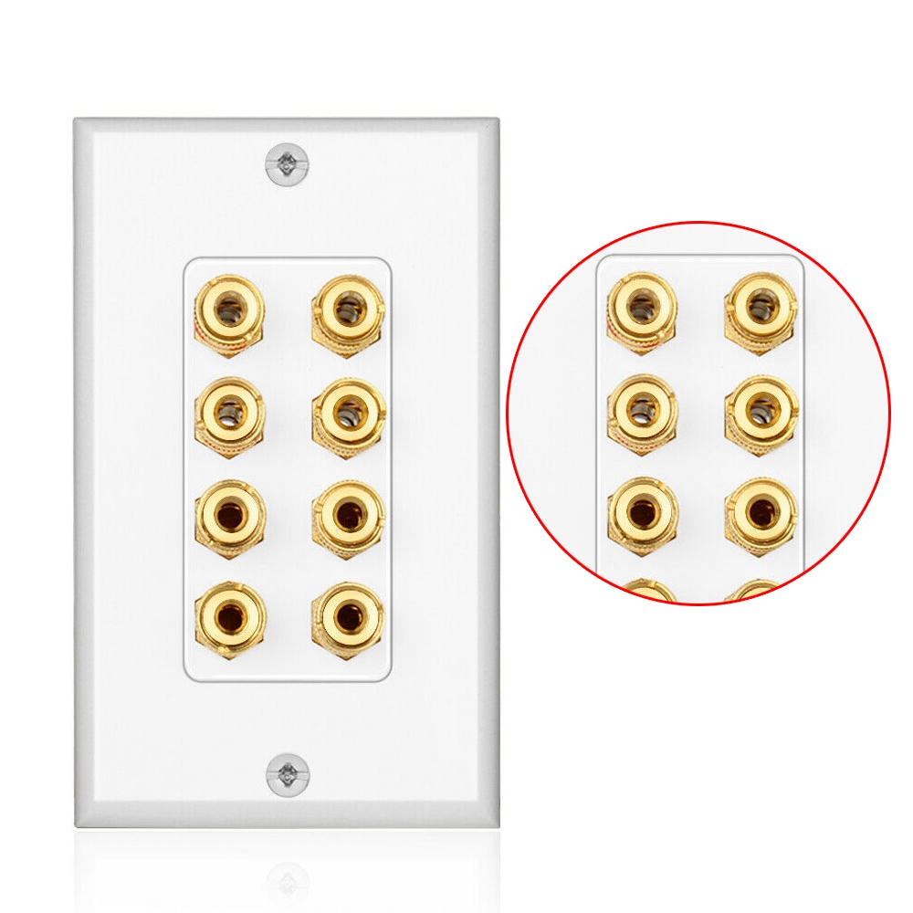 Placa de pared para altavoz A6 - Home Cinema Speakers reseña y precio