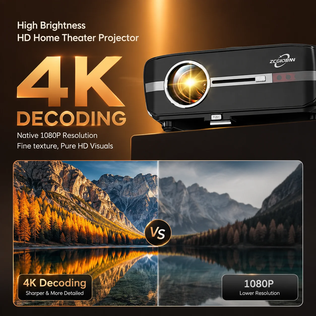 Proyector Oficial Google TV 4K - Netflix Home Cinema reseña y precio