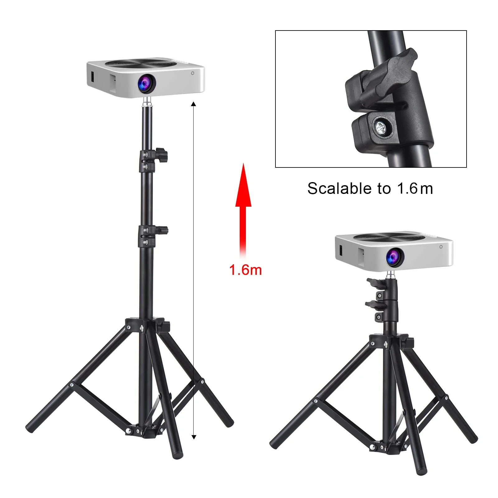 Soporte Universal para proyect - Projector Tripod Stand reseña y precio