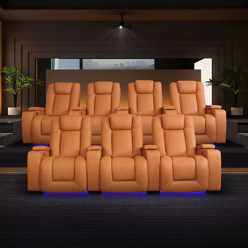 Sofás de Cine Manuales de Lujo - Home Cinema Recliners reseña y precio