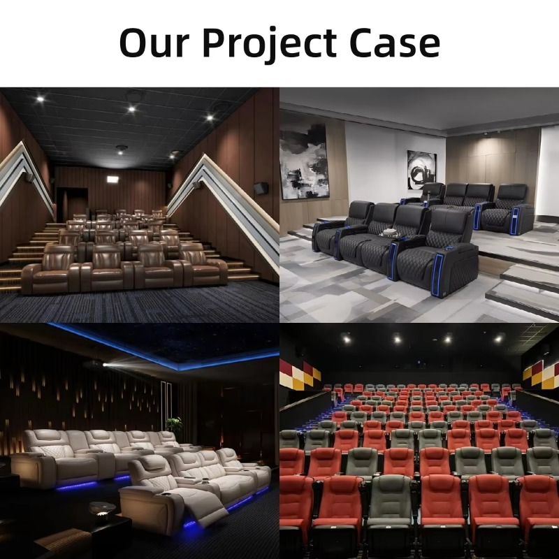 Sofás de Cine Manuales de Lujo - Home Cinema Recliners reseña y precio