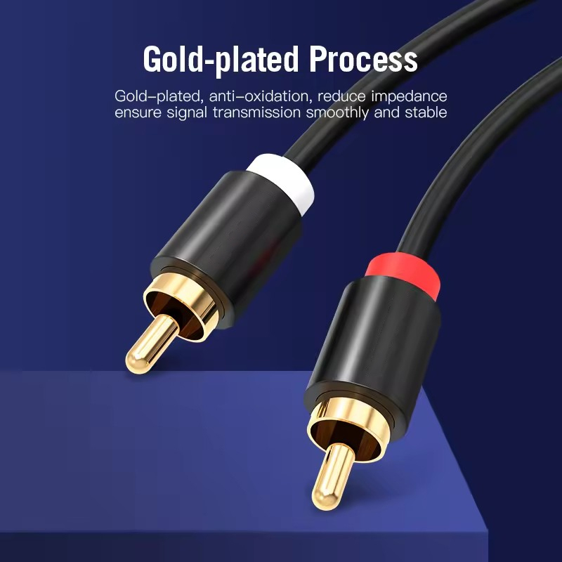 Cable RCA estéreo HIFI, Cable  - Home Cinema Sound System reseña y precio