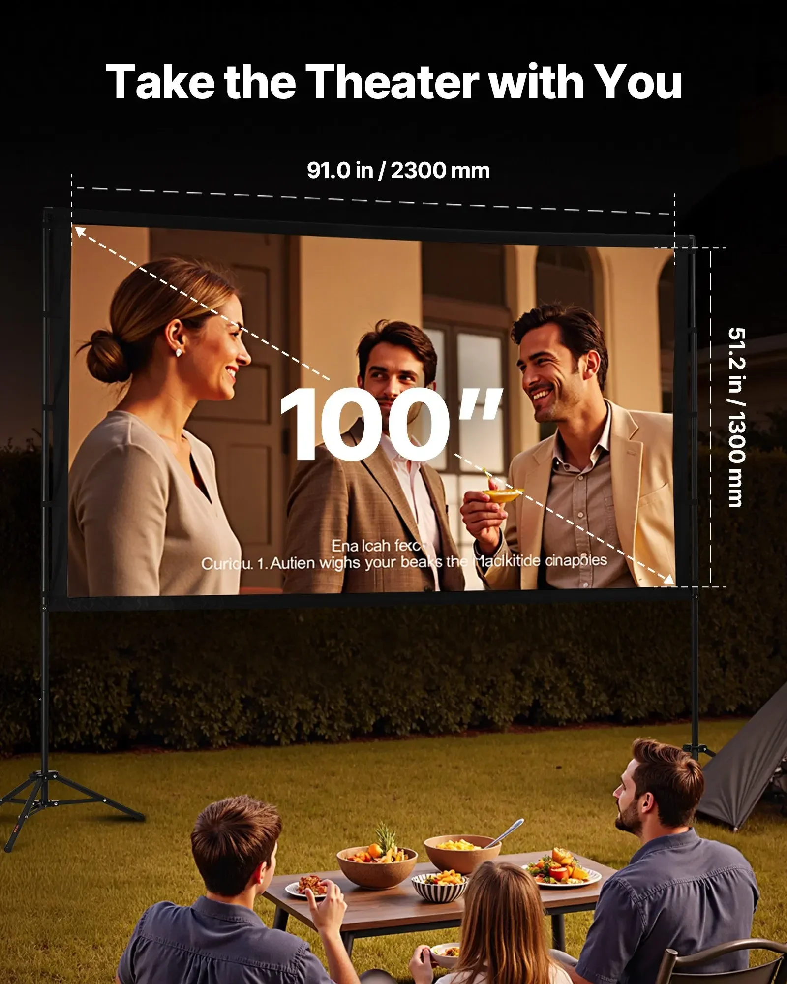 Pantalla de Proyección con Trí - Projector Tripod Stand reseña y precio
