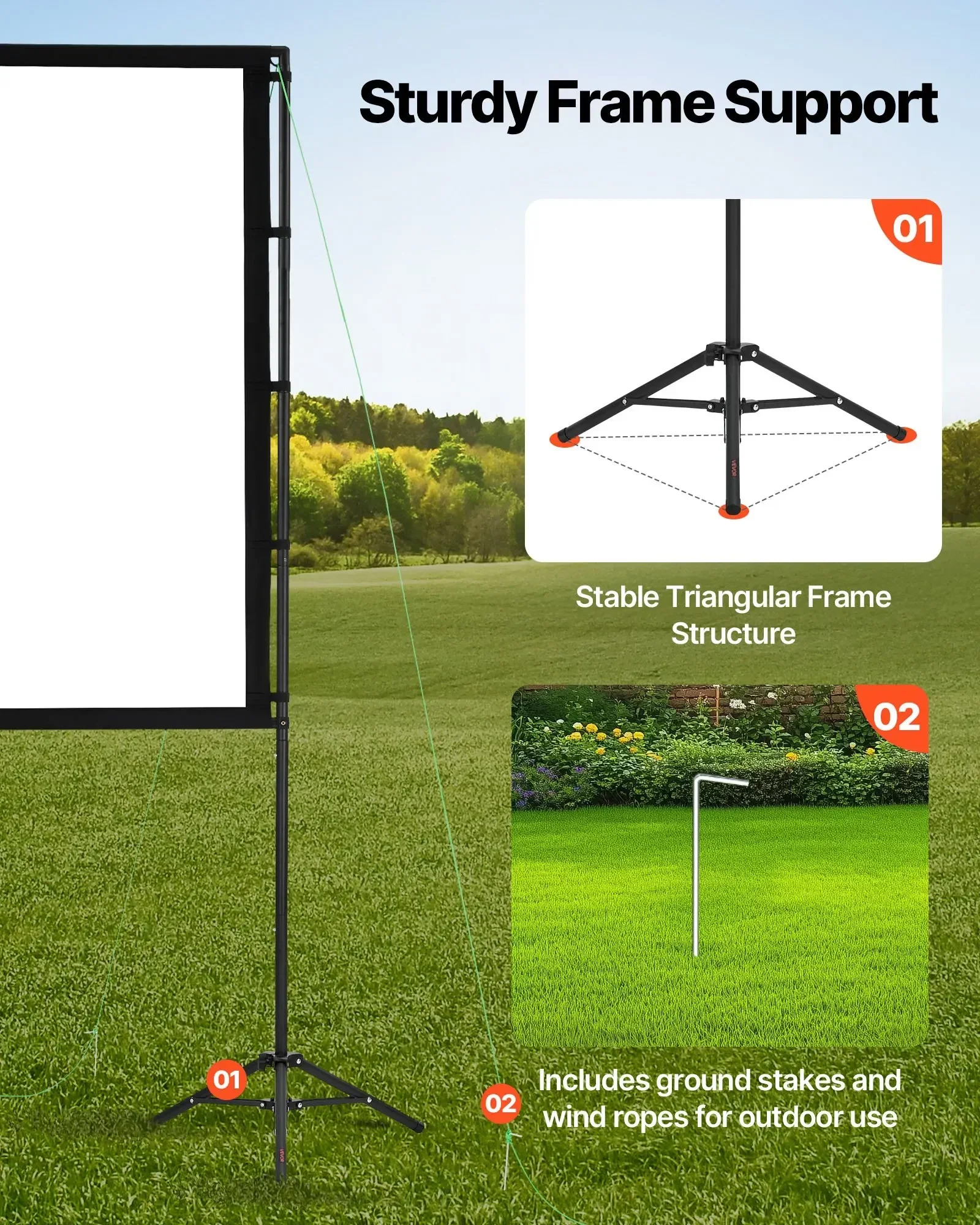 Pantalla de Proyección con Trí - Projector Tripod Stand reseña y precio