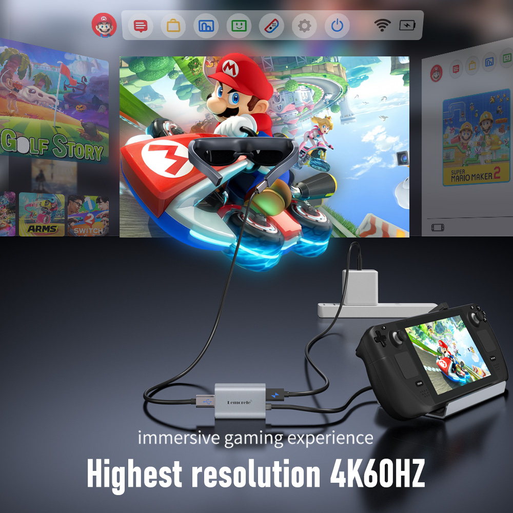 Lemorele-adaptador HDMI a TYPE - Home Cinema Usb reseña y precio