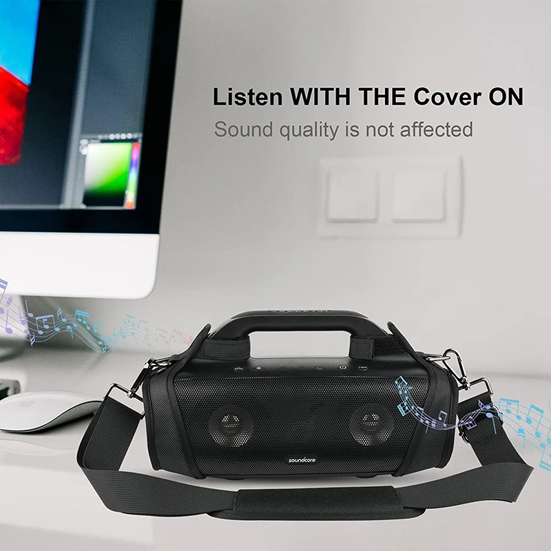 Estuche de transporte con corr - Anker Speaker Soundcore Motion+ reseña y precio