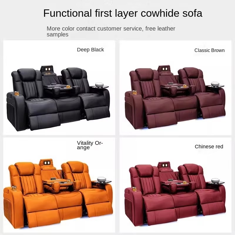 Juego de Sofás Reclinables de  - Home Cinema Recliners reseña y precio