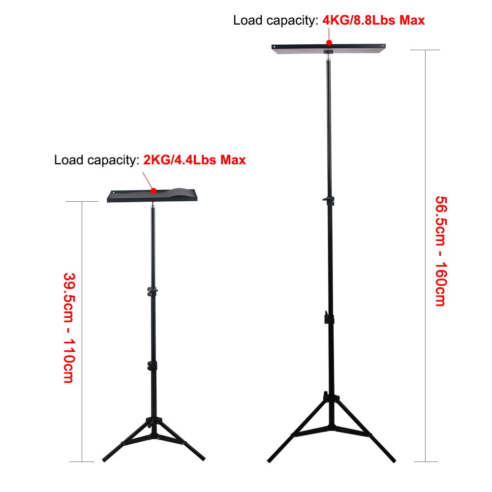 110cm 160cm ajustable Universa - Projector Tripod Stand reseña y precio