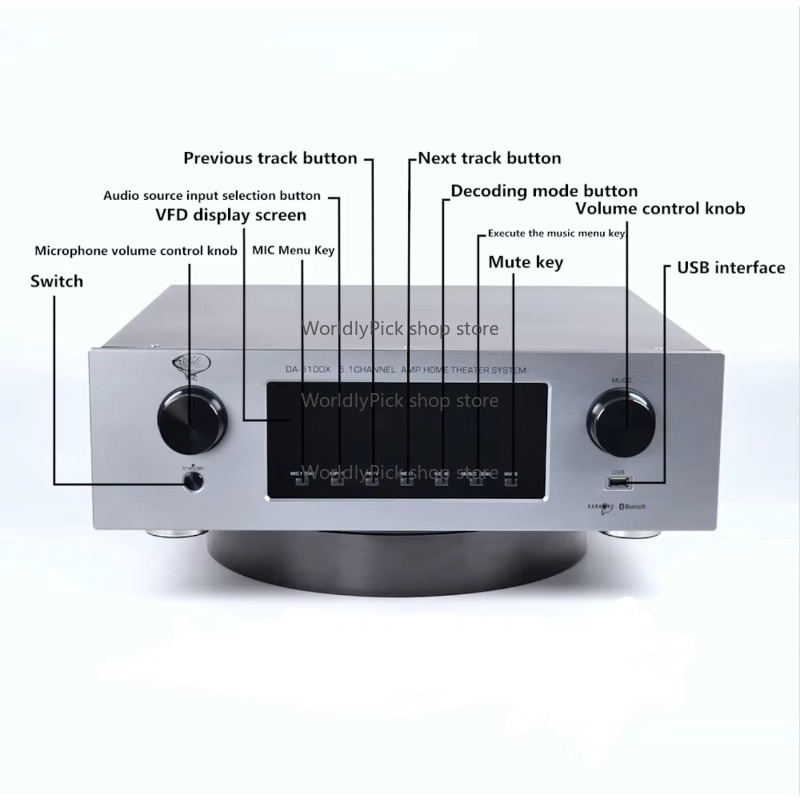 Receptor amplificador de Karao - Home Cinema Receiver reseña y precio