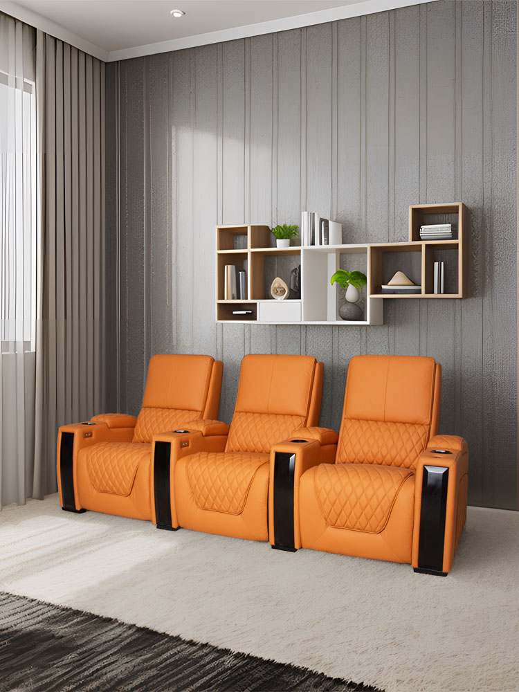 Sofá Reclinable Moderno de Luj - Home Cinema Recliners reseña y precio