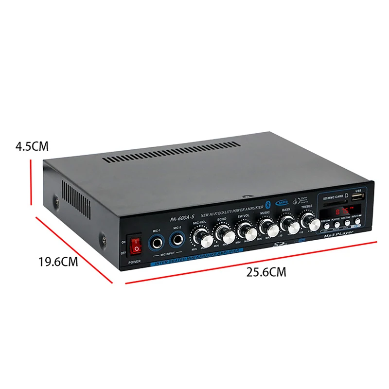 Amplificador Bluetooth Profesi - Home Cinema Receiver reseña y precio