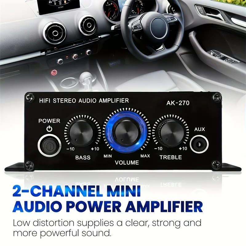 Mini Amplificador de Potencia  - Home Cinema Sound System reseña y precio