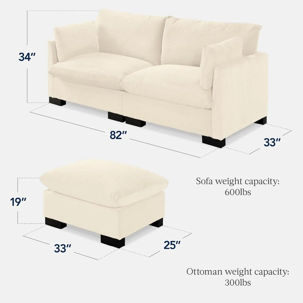 Sofá Loveseat Moderno para Sal - Recliner Sofa Cover reseña y precio