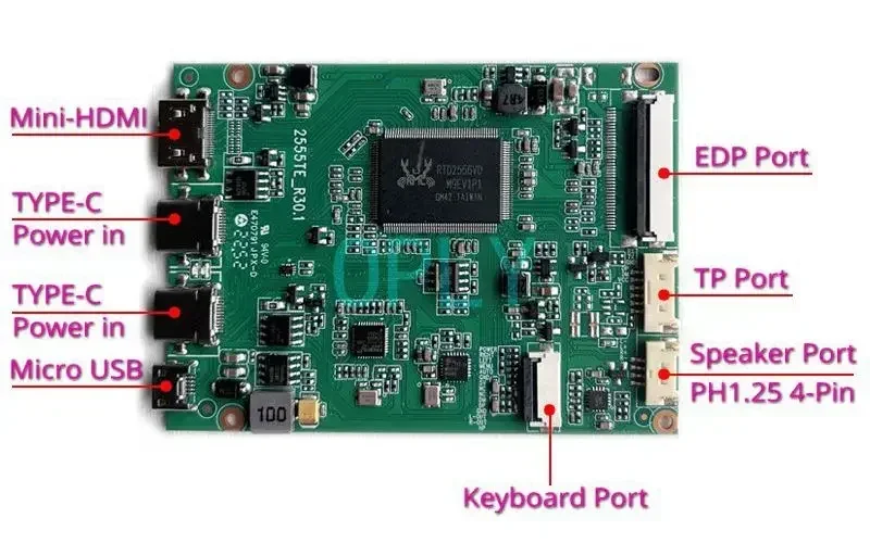 Placa controladora EDP USB-C p - Home Cinema Usb reseña y precio