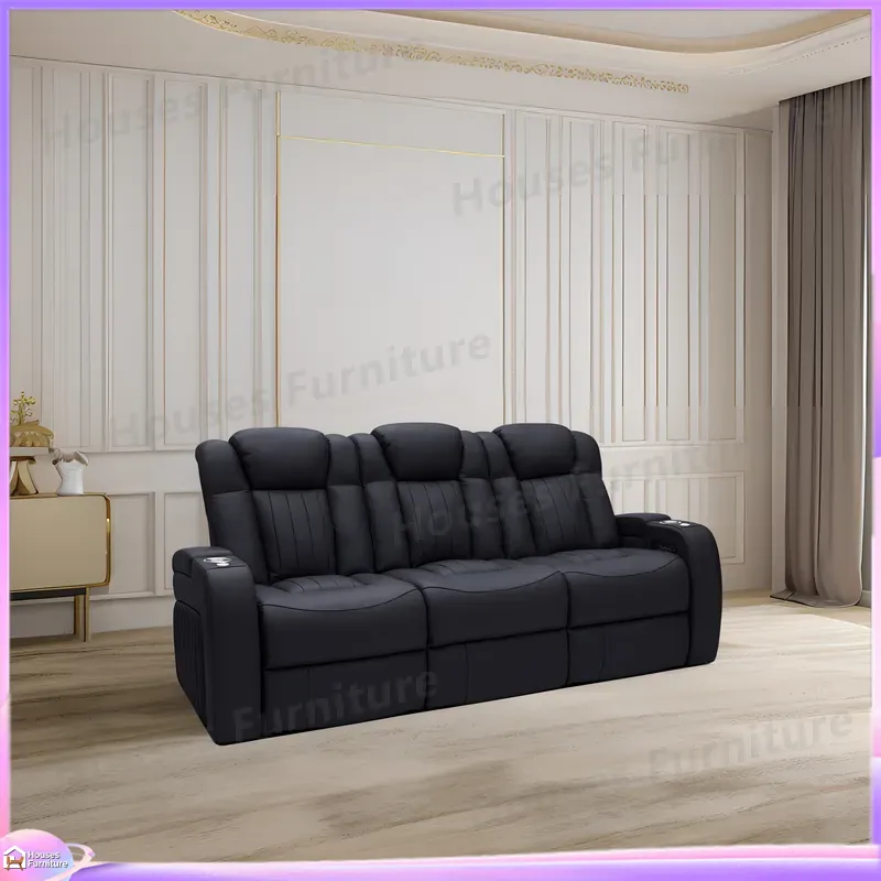 Sillón Reclinable de Cuero par - Home Cinema Recliners reseña y precio