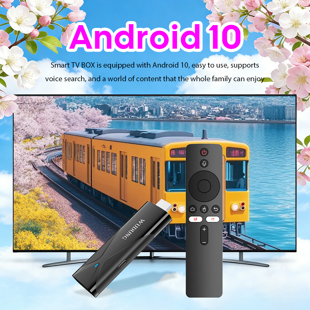 WD08 PRO TV Dongle Android 10  - Netflix Home Cinema reseña y precio