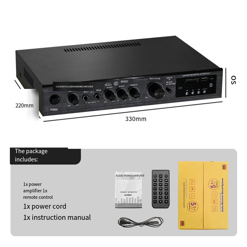Positivo 5,1 canales contrapes - Home Cinema Receiver reseña y precio