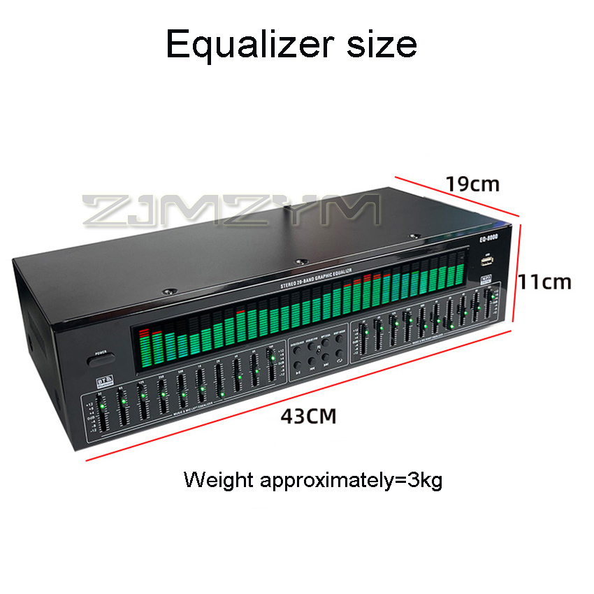 EQ8000 Ecualizador Bluetooth 5 - Home Cinema Receiver reseña y precio